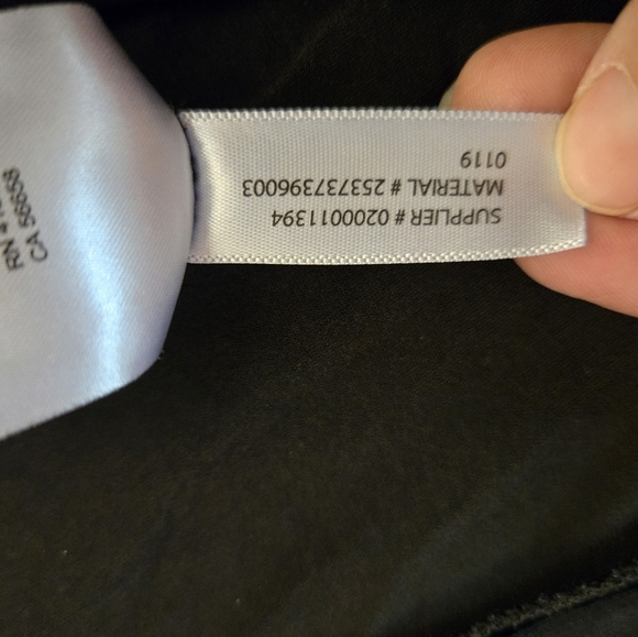 LAUREN RALPH LAUREN Women's Black Beaded-trim Blouson Evening Gown Dress - Picture 12 of 15